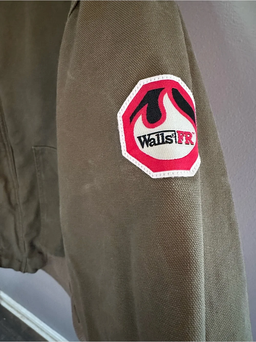 Walls Olive Green Work Jacket